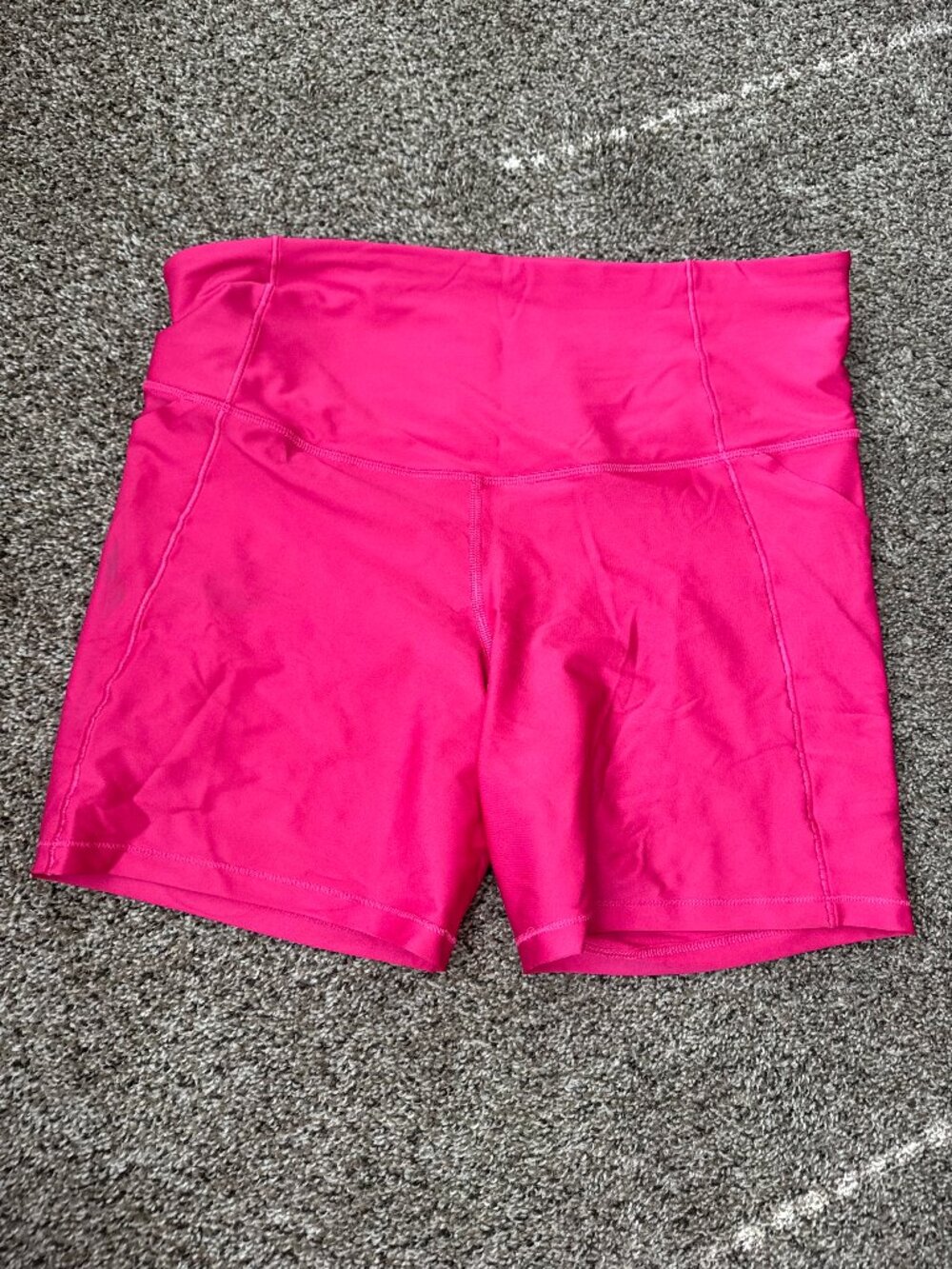 Neon Pink Biker Shorts